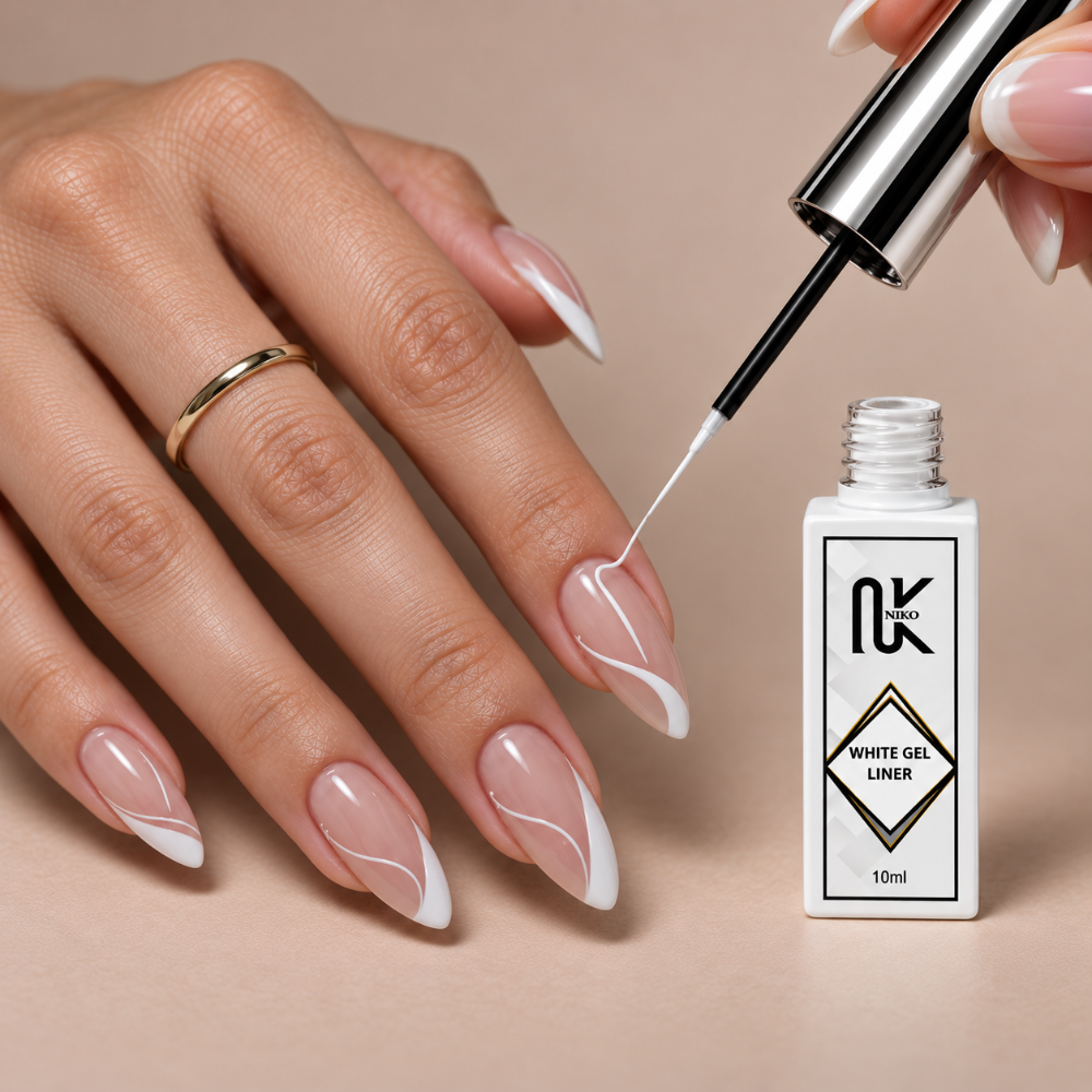 Niko White Gel Liner 2