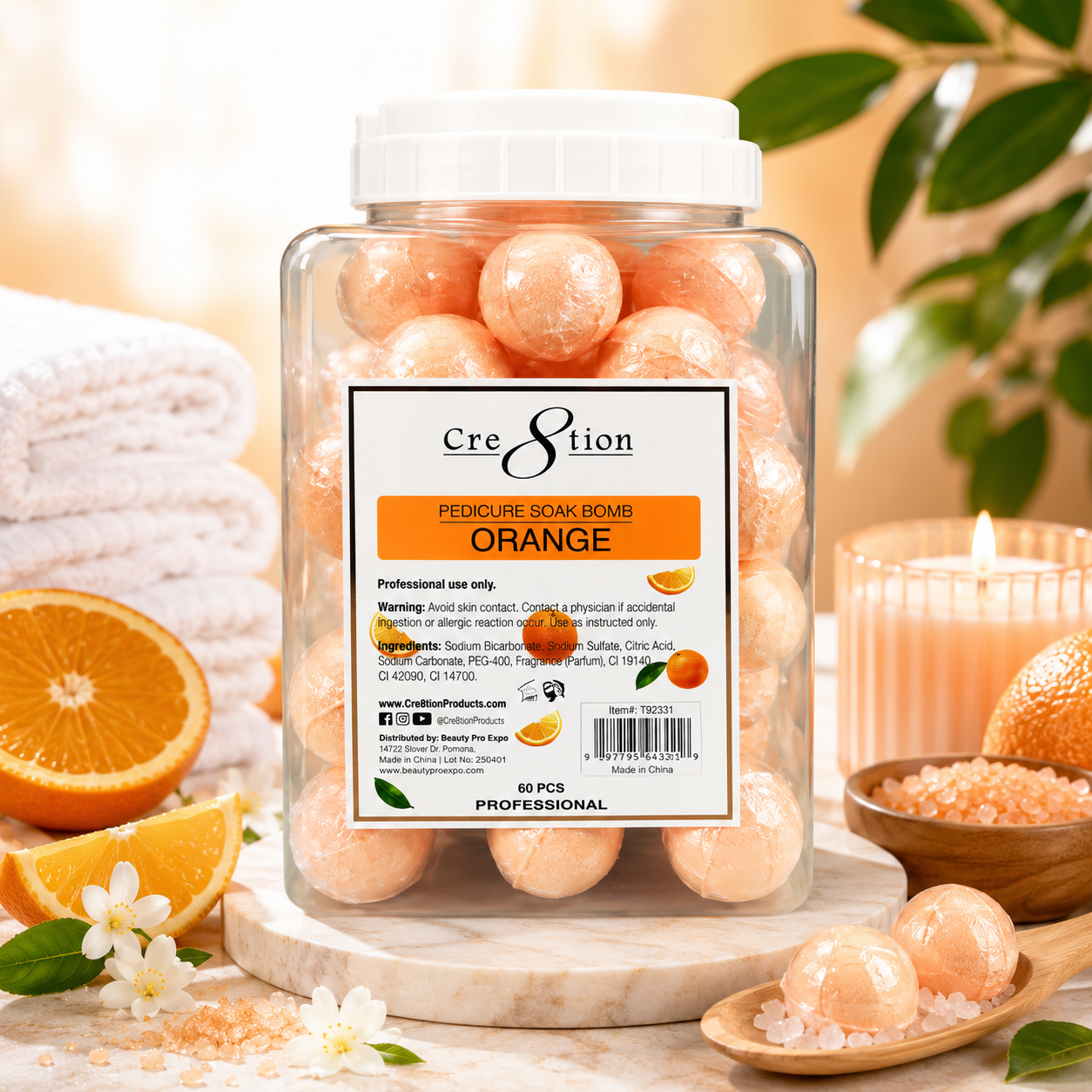 Soak Bath Bomb - Orange