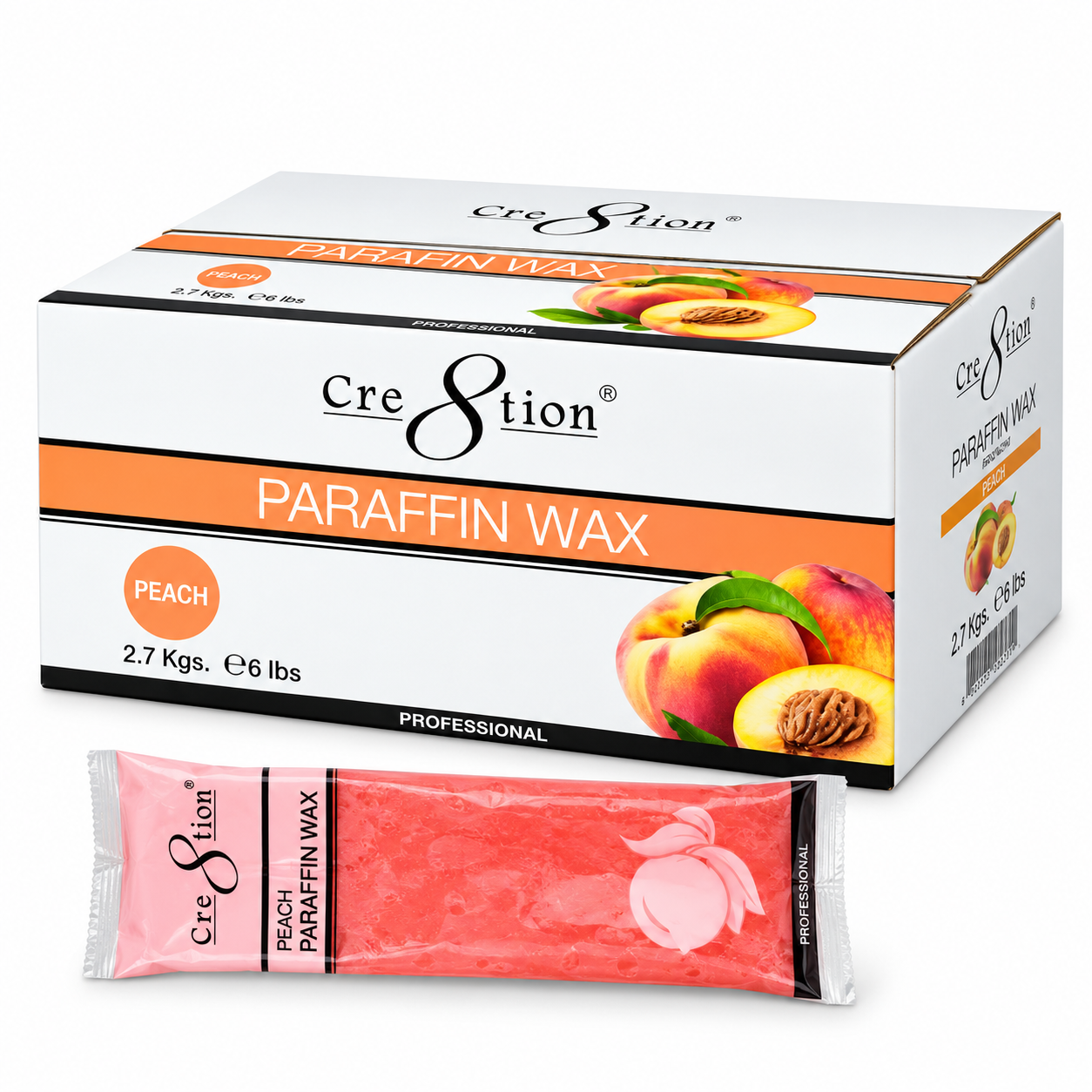 Cre8tion Paraffin Wax Peach