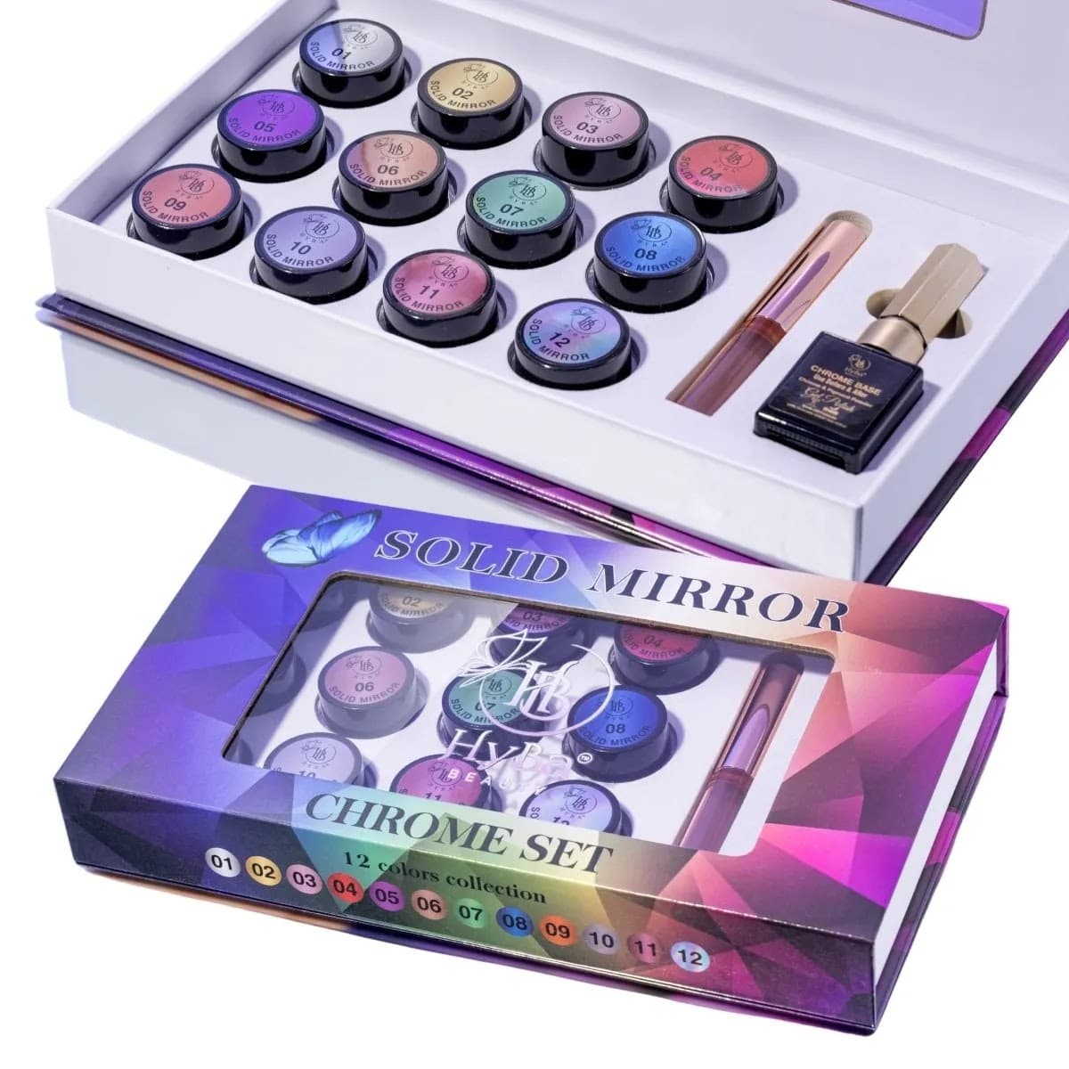 Solid Mirror Chrome Collection 1