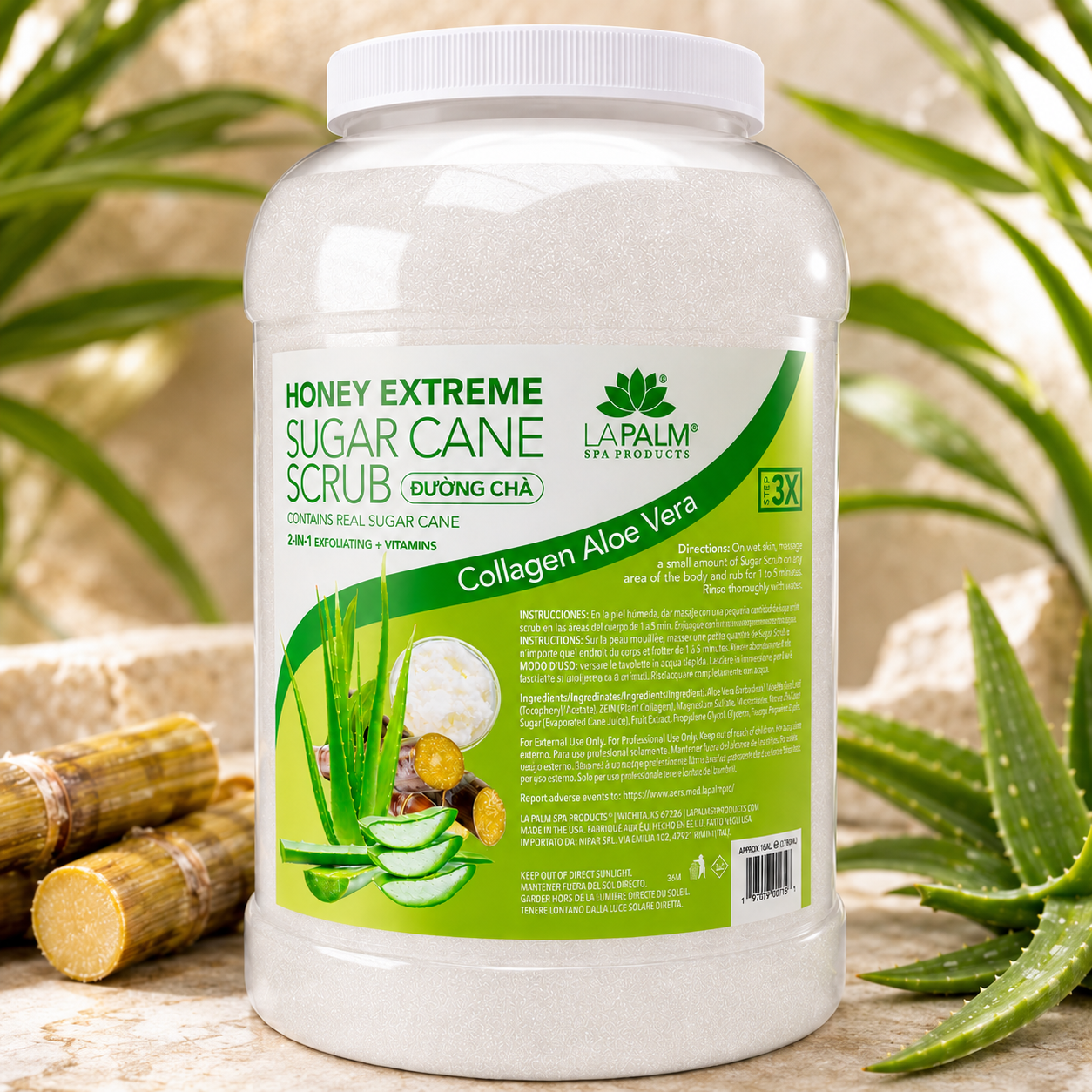 Honey Extreme Sugar Scrub (1 Gallon)
