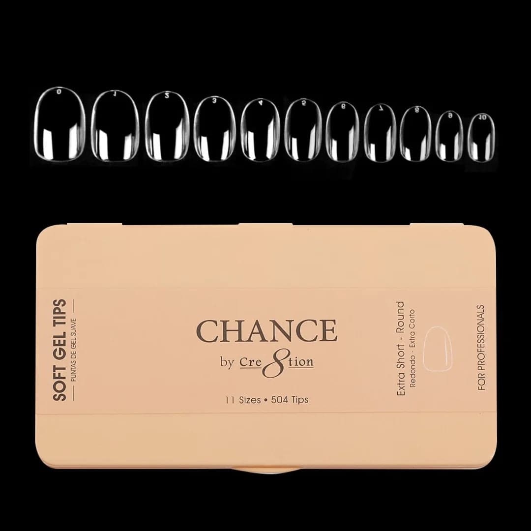 Cre8tion Soft Gel Tips Round