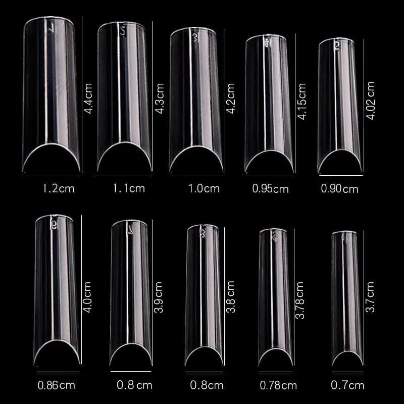 13 Straight Nail Extensions (500pcs)