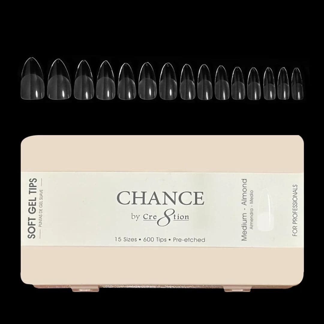 Cre8tion Soft Gel Tips BALLERINA