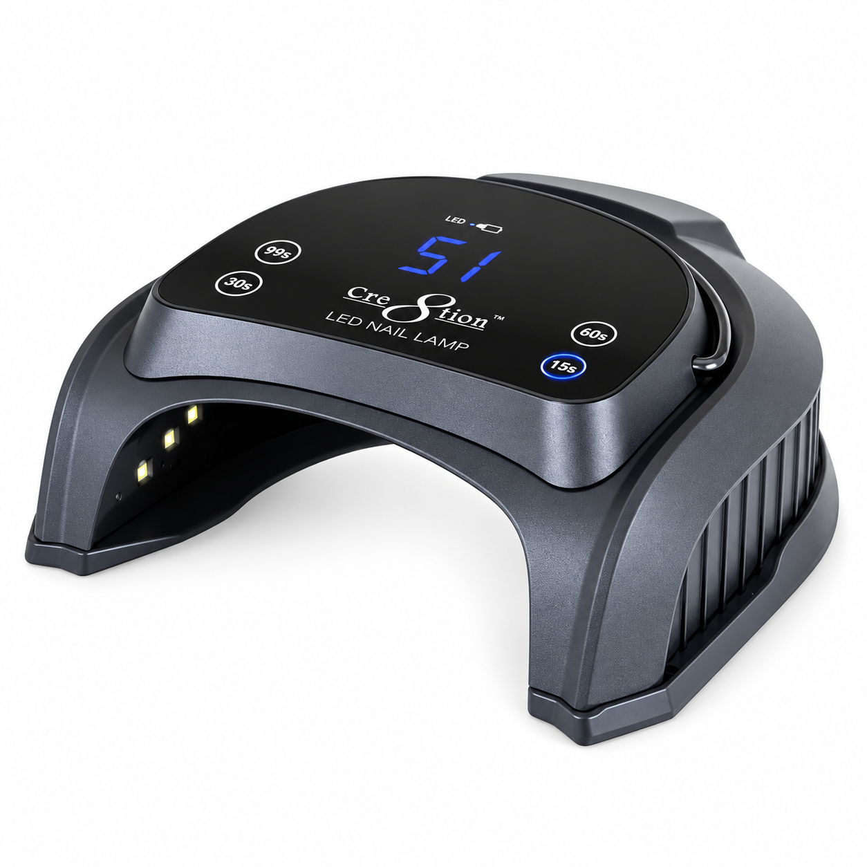 Cre8tion LED Nail Lamp Black