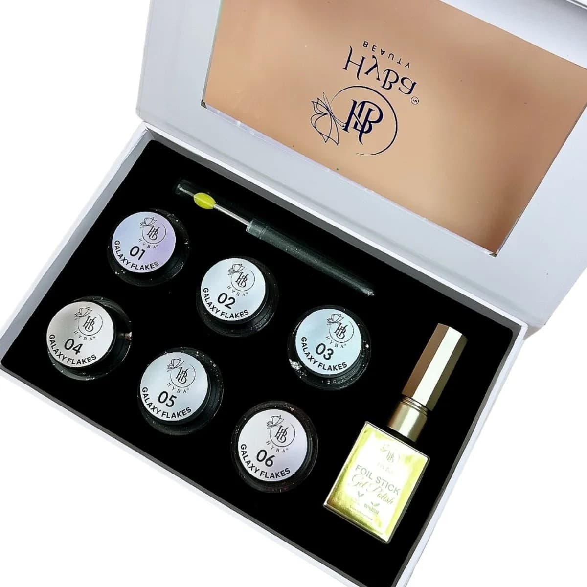 Galaxy Flakes Collection 2 - 6 Colors Box Set